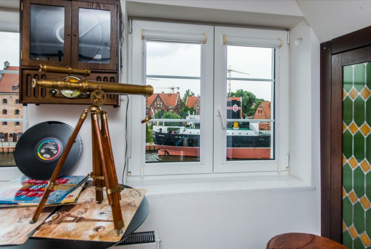 Apartment Above Motlawa Gdańsk Kültér fotó
