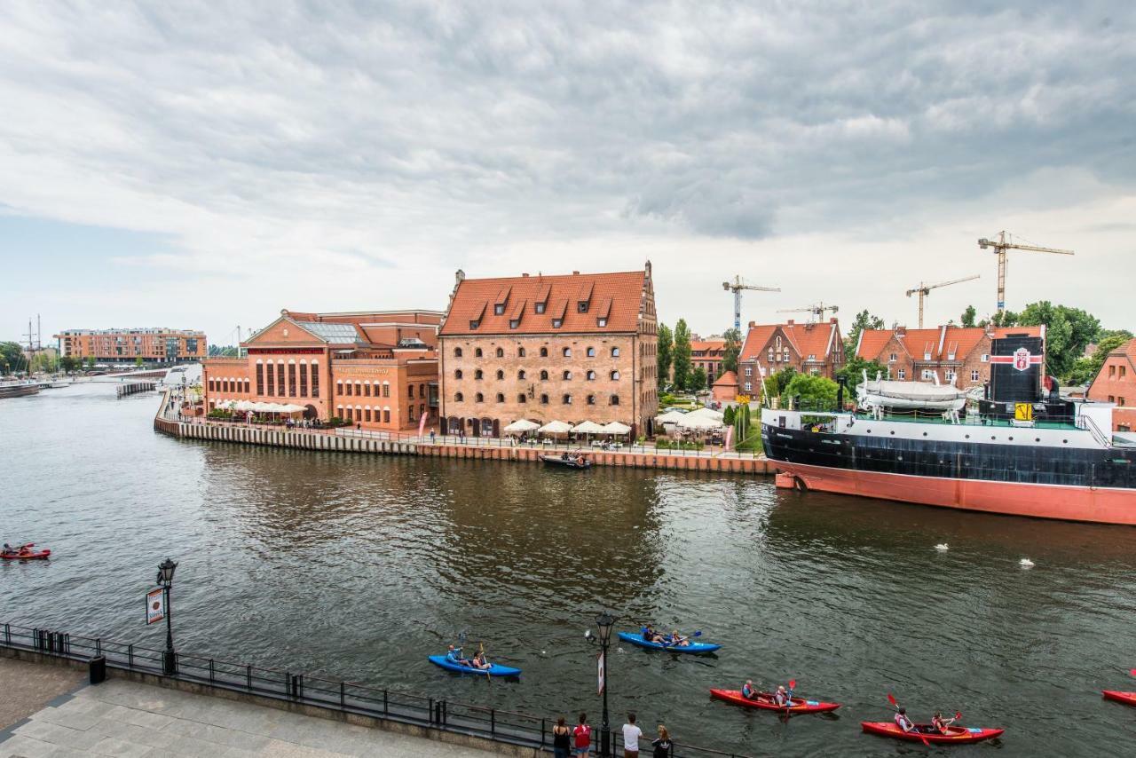Apartment Above Motlawa Gdańsk Kültér fotó