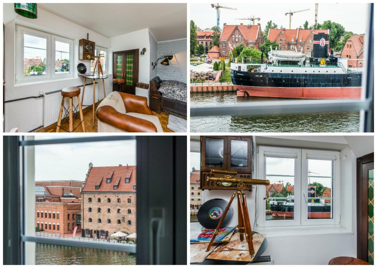 Apartment Above Motlawa Gdańsk Kültér fotó