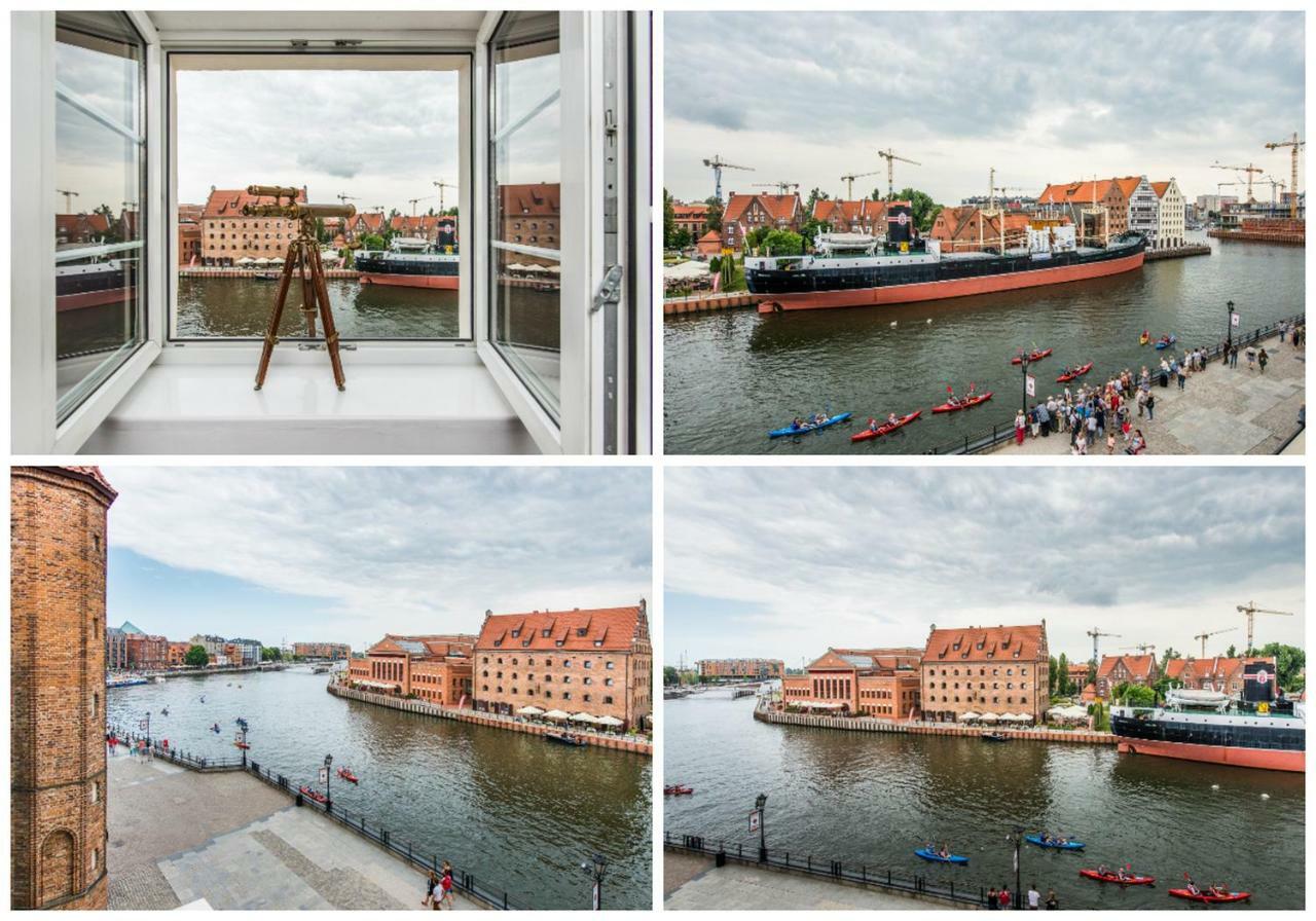 Apartment Above Motlawa Gdańsk Kültér fotó