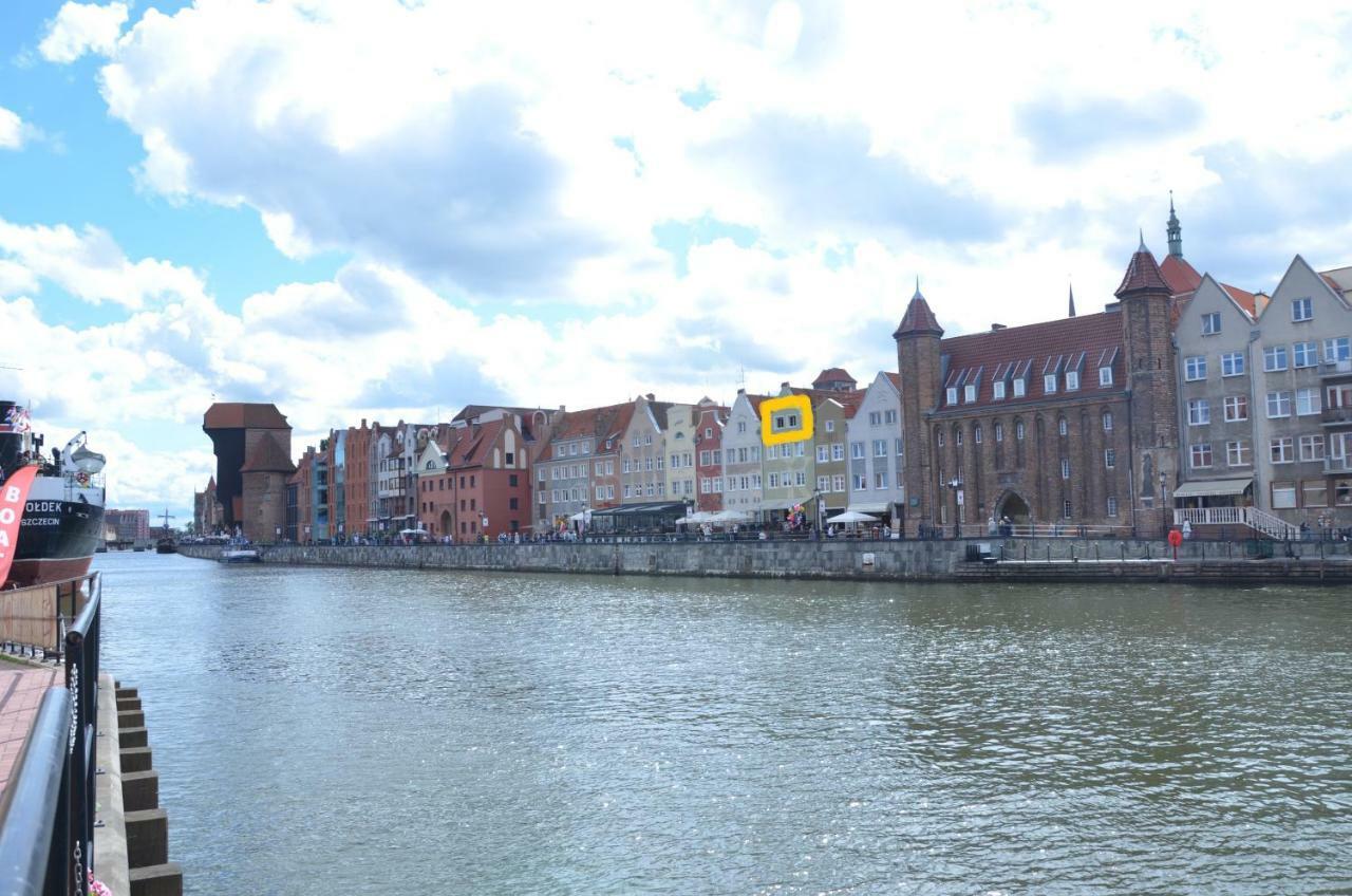 Apartment Above Motlawa Gdańsk Kültér fotó