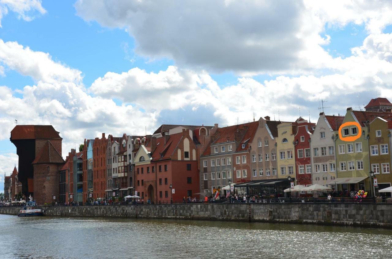 Apartment Above Motlawa Gdańsk Kültér fotó